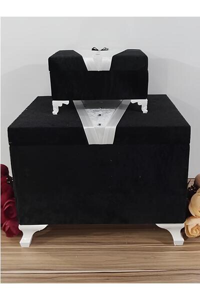 Sonem Çeyiz Çeyiz Sandık Nişan Bohça Damat Gelin Sandığı 2li 0104