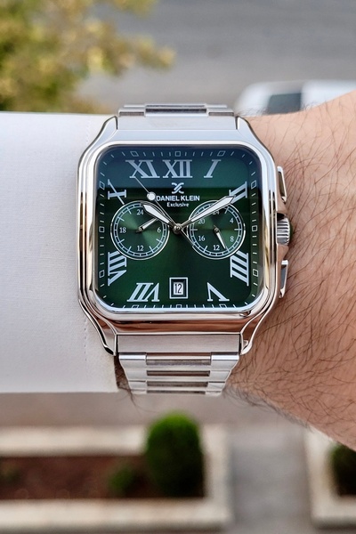 Daniel Klein Kadranı Yeşil Kordonu Metalik Renk 2 Yıl Garantili Göstergeleri ...
