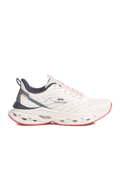 Slazenger Λευκό Διχτυωτό Ελαφρύ Ευέλικτο Αναπνεύσιμο Ανδρικά Αθλητικά Παπούτσια Willow M