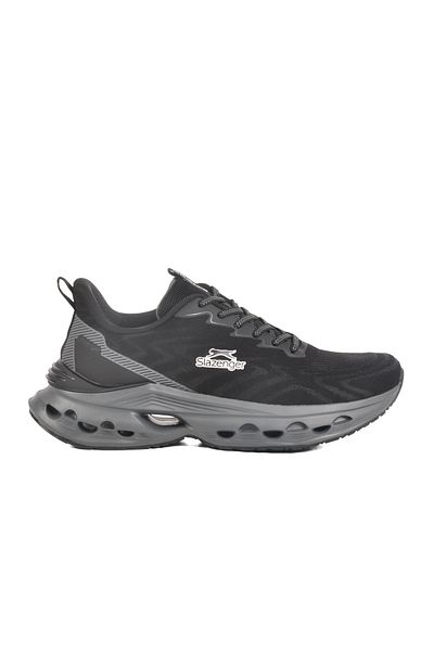 Slazenger Black Mesh Lightweight Flexible Breathable Men's Sports Shoes Willow m