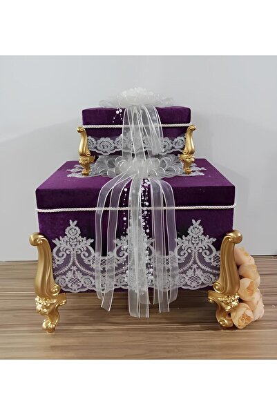 Sonem Çeyiz Çeyiz Sandığı Söz Nişan Bohça Gelin Damat Sandık 2li 0664