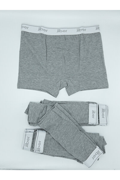 MYS GRUP TEKSTİL 4-Piece Men's Cotton Lycra Boxer-Shorts Jiber / 156