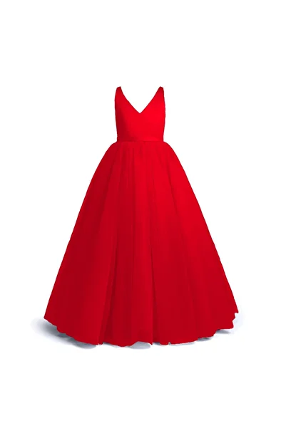 melek golden Girl's Dress - Princess Bow Wedding Ball Gown