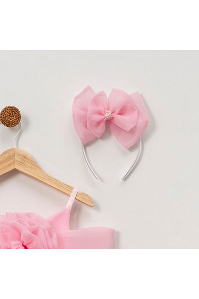 melek golden Φόρεμα Princess Girl Child |   1-9 Ηλικίες |   Με επιλογή χρώματος |   Λεπτομέρεια κορδέλας & τριαντάφυλλου |   καρολίνα - Σατέν