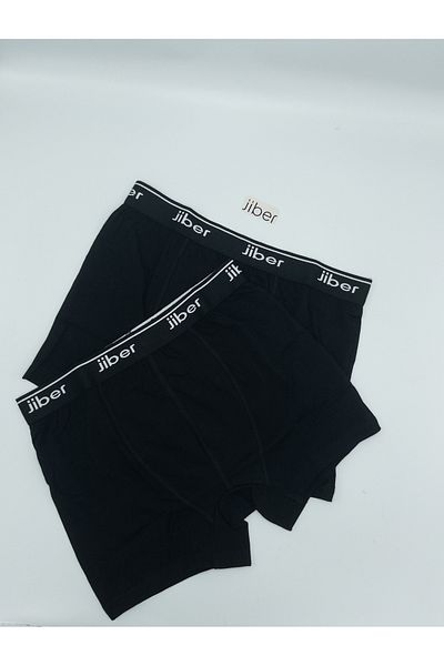 MYS GRUP TEKSTİL Συσκευασία 2 ανδρικών βαμβακερών Lycra Boxer-Shorts jiber / 156