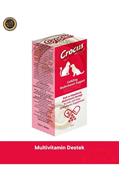 Genel Markalar Kedi ve Köpek Multivitamin Destek 100 ml – Sıvı Vitamin & Mine...