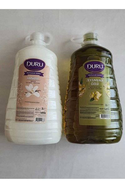 Duru Olive Oil Extract Happiness Series - 3 lt Vanilla Liquid Soap