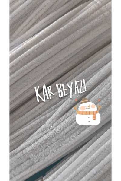 hobidaşım Şönil Beyaz 30 cm 20 li 1 Paket Beyaz Renkli Tüylü Tel Peluş Tel 30...