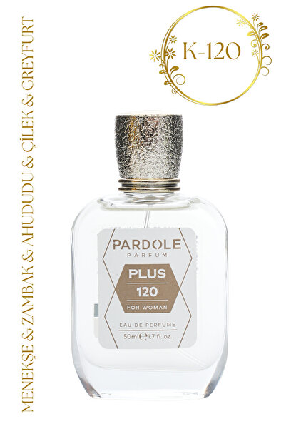 PARDOLE K-120 Çiçeksi Meyvemsi Favoris Kadın Parfüm - 50 ml - Menekşe, Zambak...