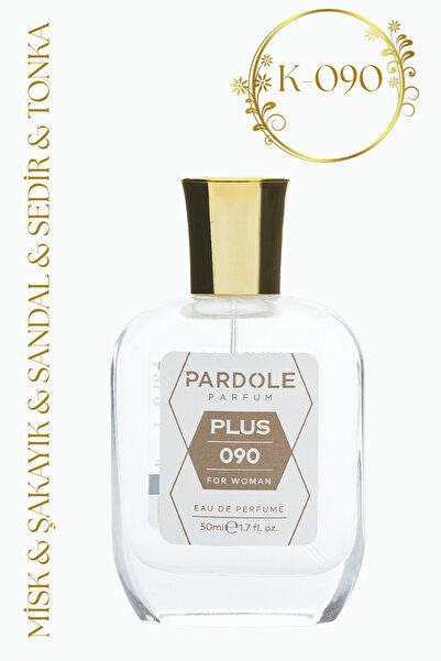 PARDOLE K-090 Odunsu Floral Favoris Kadın Parfüm - 50 ml - Misk, Şakayık, San...