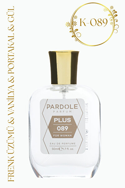 PARDOLE K-089 Floral, Tatlı, Meyvemsi Favoris Kadın Parfüm - 50 ml - Frenk Üz...
