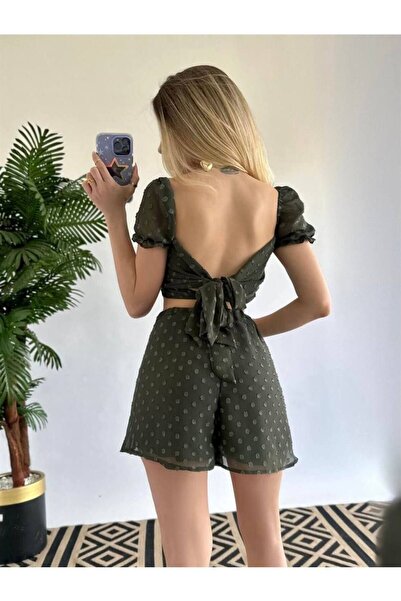 NEW STATION New Statıon mini şortlu etek büstiyer takım