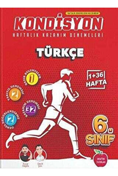 Newton Yayınları 6. Sınıf Türkçe Kondisyon Haftalık Kazanım Deneme