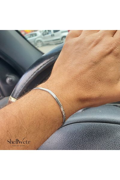 shellwetr Ely Italian Chain Bracelet