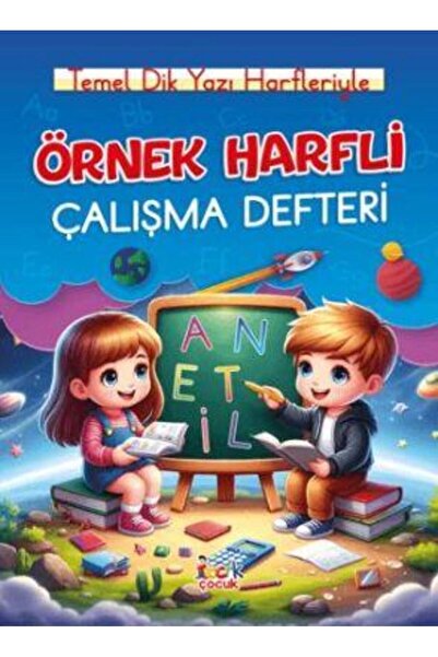 Bıcırık Yayınları Örnek Harfli Çalışma Defteri Renkli 64 Sayfa 19x27cm 1.hamur