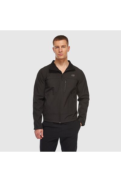 New Balance Mnj3301 Μαύρο Ανδρικό Παλτό & Γιλέκο
