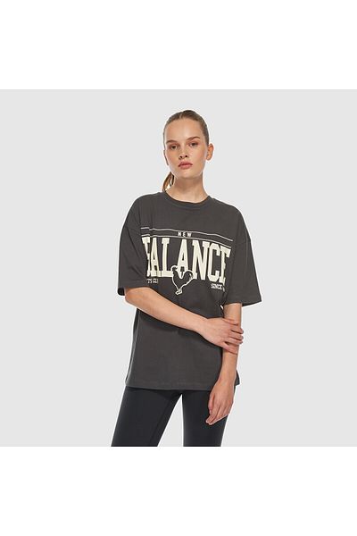New Balance Unt3401 Anthracite Unisex T-Shirt