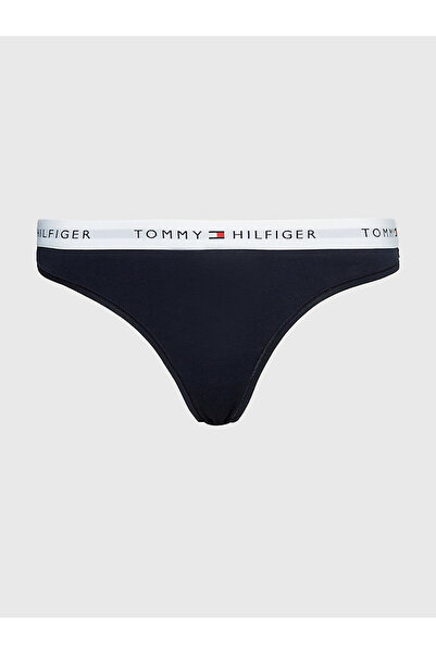 Tommy Hilfiger Kadın Marka Logolu Elastik Bantlı Günlük Kullanıma Uygun Lacivert Külot UW0UW03835 DW