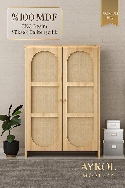 AYKOL MOBİLYA Çok Amaçlı Dolap Gardrop Kiler Dolabı Ayakkabılık
