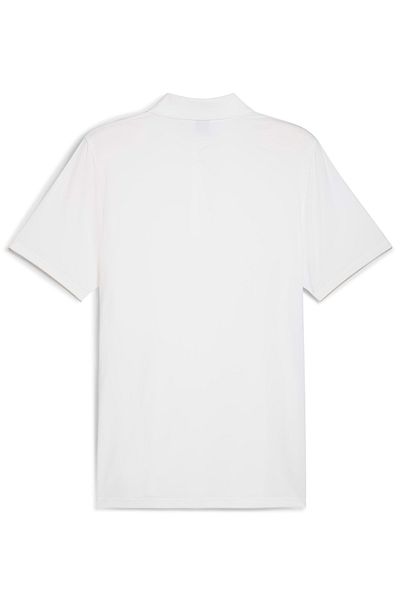 Puma 630185-04 Ferrari Race Cloudspun Polo Collar T-shirt Ανδρικό μπλουζάκι λευκό