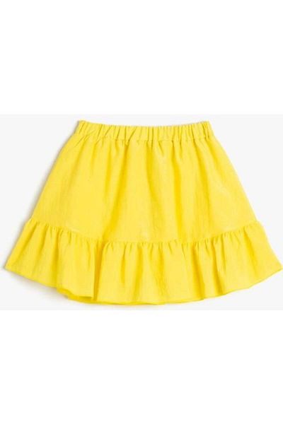 Koton Skirt Layered Ruffles Elastic Waist