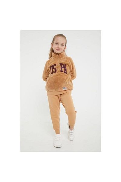 U.S. Polo Assn. Βάση. Φόρμα με φερμουάρ Polo Assn με άδεια χρήσης Camel