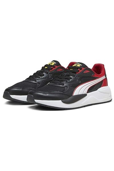 Puma 307827 -01 Pantofi sport pentru bărbați X-Ray Ferrari Speed ​​NEGRU-ALB