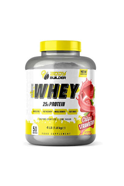 Body Builder بروتين مصل اللبن الفاخر من Body Builder، الجيل الجديد، بنكهة الف...