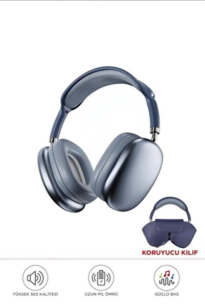 Başkenttekno P9 Air Pro Max Kablosuz 5.3 Mikrofonlu Sd Kart Girişli Aux Kablo...