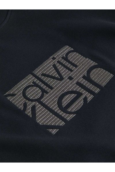 Calvin Klein Embroidered Block Logo T-Shirt