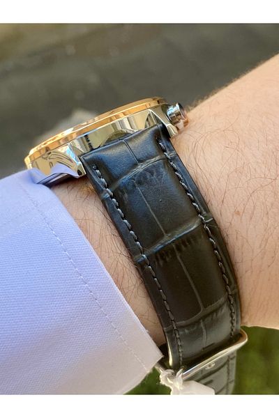 Reward Original Leather Cord Men's Wristwatch with Bracelet Combination