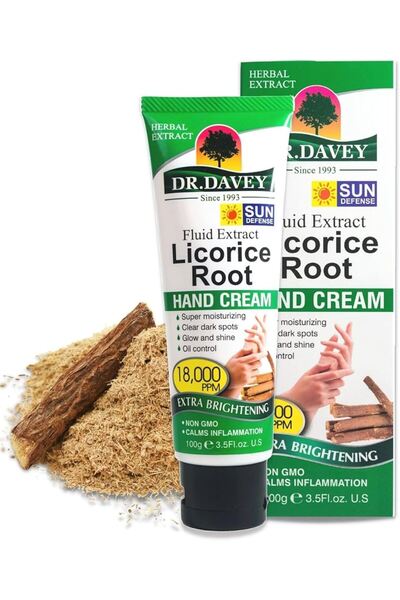 L'ocean Cosmetic كوزماتك سوليوشن كريم اليدين بجذور العرقسوس للتفتيح 100مل