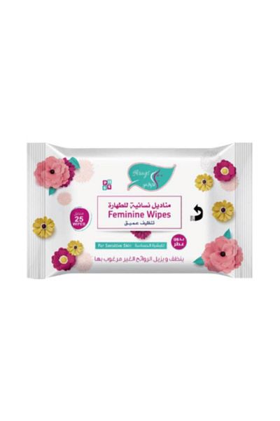 Alarays Al Arayes Feminine Wipes - 25 Wipes (271023) --- Al Arayes Feminine Wipes for Purity 25 Wipes