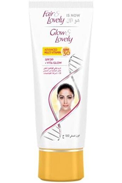 Glow & Lovely جلو اند لفلي 100جرام اس بي اف 30 اشراقة الفيتامينات