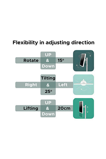 RAFEED 21.5 " Smart Android Touch Screen, 1080p IPS Display, 64GB Storage, 4GB RAM, Built-in Speakers