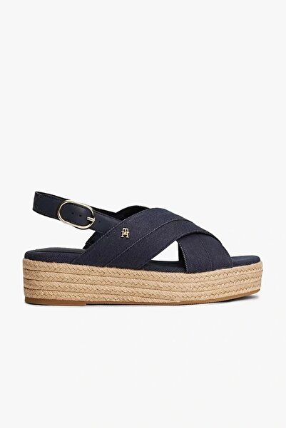 Tommy Hilfiger Denim Espadrille Platform Sandals Women's Sandals Fw0Fw08669Dw6