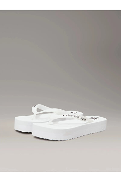 Calvin Klein BEACH SANDAL FLATFORM TPU Kadın Terlik YW0YW01830-01W