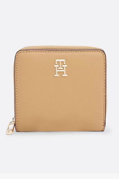 Tommy Hilfiger Th Soft Logotape Med Za Women's Brown Wallet Aw0Aw16917Rbc
