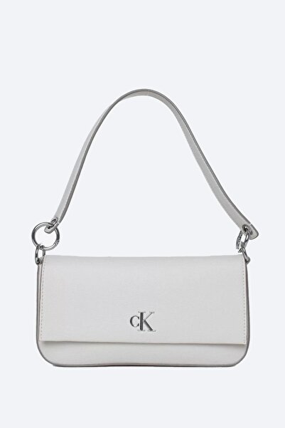Calvin Klein Kadın Beyaz Omuz Çantası