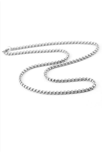 biralışveriş Unisex 60 cm Steel Necklace