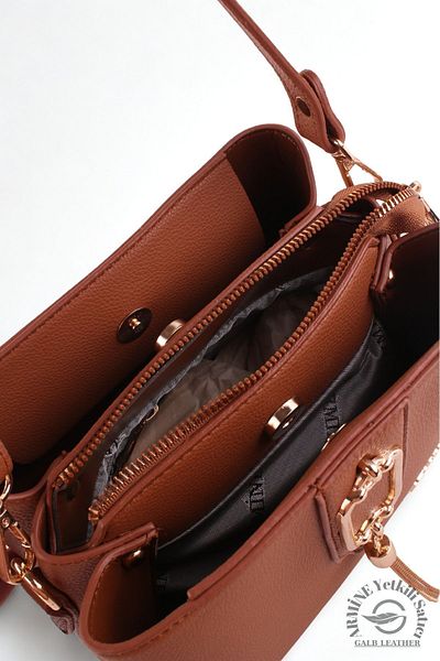 Armine Original Armine Premium Quality Women's Shoulder and Hand Bag Suitable for Daily Use 361 Taba +1