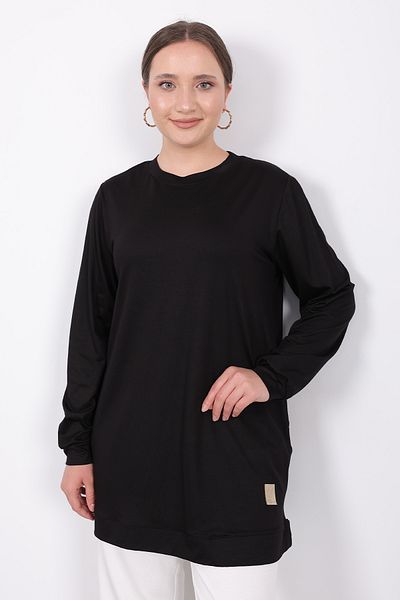 Linvey Summer Casual Thin Combed Cotton Fabric Women's Tunic