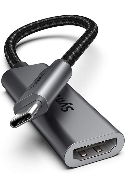 SYNTECH | USB C 2.0 Female to USB Male Adapter Transfer Speed Up to 480 Mbps