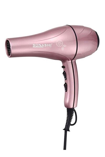 sonashi مجفف شعر 2000 وات، مدمج به تدفق هواء ساخن مع وظيفة التبريد، محرك تيار...