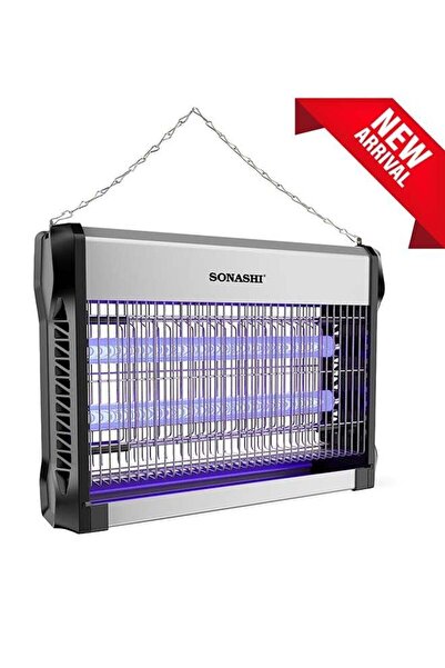 sonashi صاعق حشرات كهربائي ٣١ واط - سهل الاستخدام والتركيب | أنبوبان للأشعة فوق البنفسجية SIK-720N