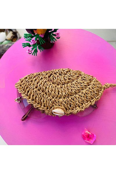 PİNKBAG Handmade Clutch Glasses Holder