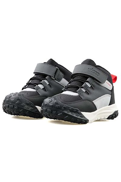 Vicco Annie Phylon Rubber Sole Ορθοπεδικά Παιδικά Μποτάκια Μαύρα