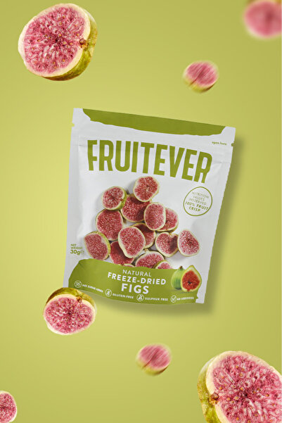 FRUITEVER Freeze Dried İncir Dondurularak Kurutulmuş 30g