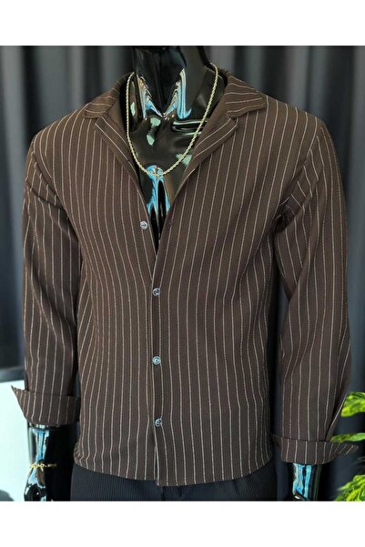 ALİ.COM Brownkrep2025 Тениска с дълъг ръкав за нов сезон