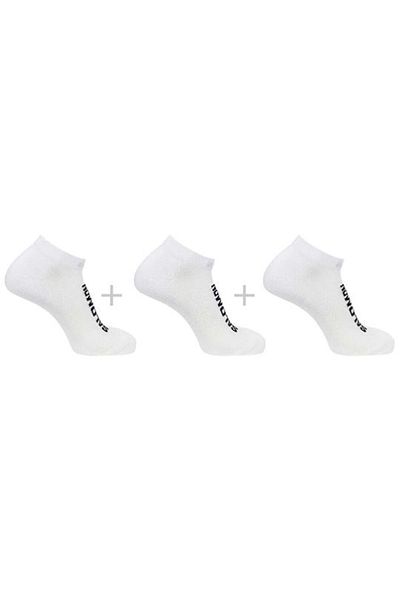Salomon Everyday Low 3 Pack 3 τεμαχίων Unisex Κάλτσες Λευκές